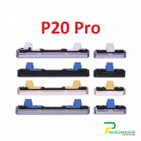 Nút Nguồn Ngoài Vỏ Huawei P20 Pro Điều Chỉnh Âm Lượng Nhựa Bên Sườn Original Power Button + Volume Control